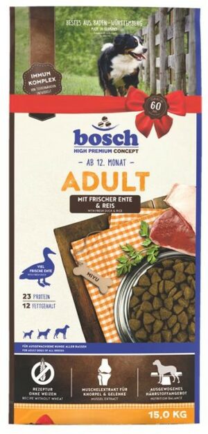 Bosch Ente+Reis 15kg